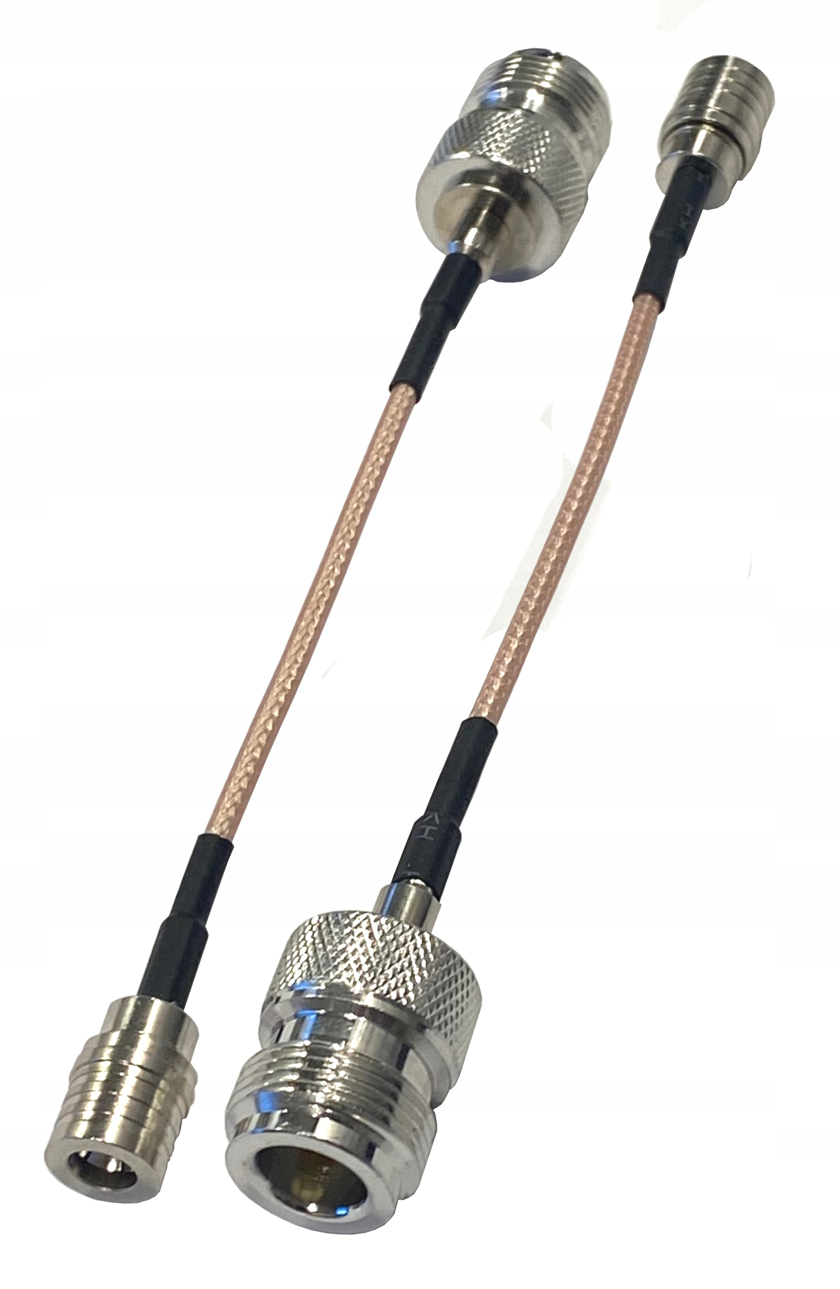 Pigtail Qma wtyk N gniazdo RG316 20cm