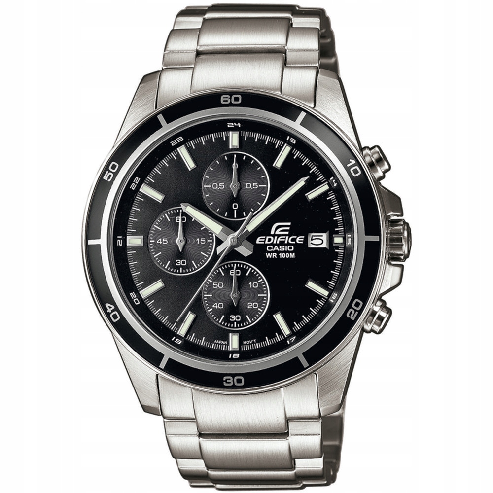 Casio Edifice EFR-526D-1AVUEF 100 m Stříbrný