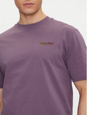 timberland Męskie T-Shirt TIMBERLAND-TB0A6DMAENX1 Fioletowy