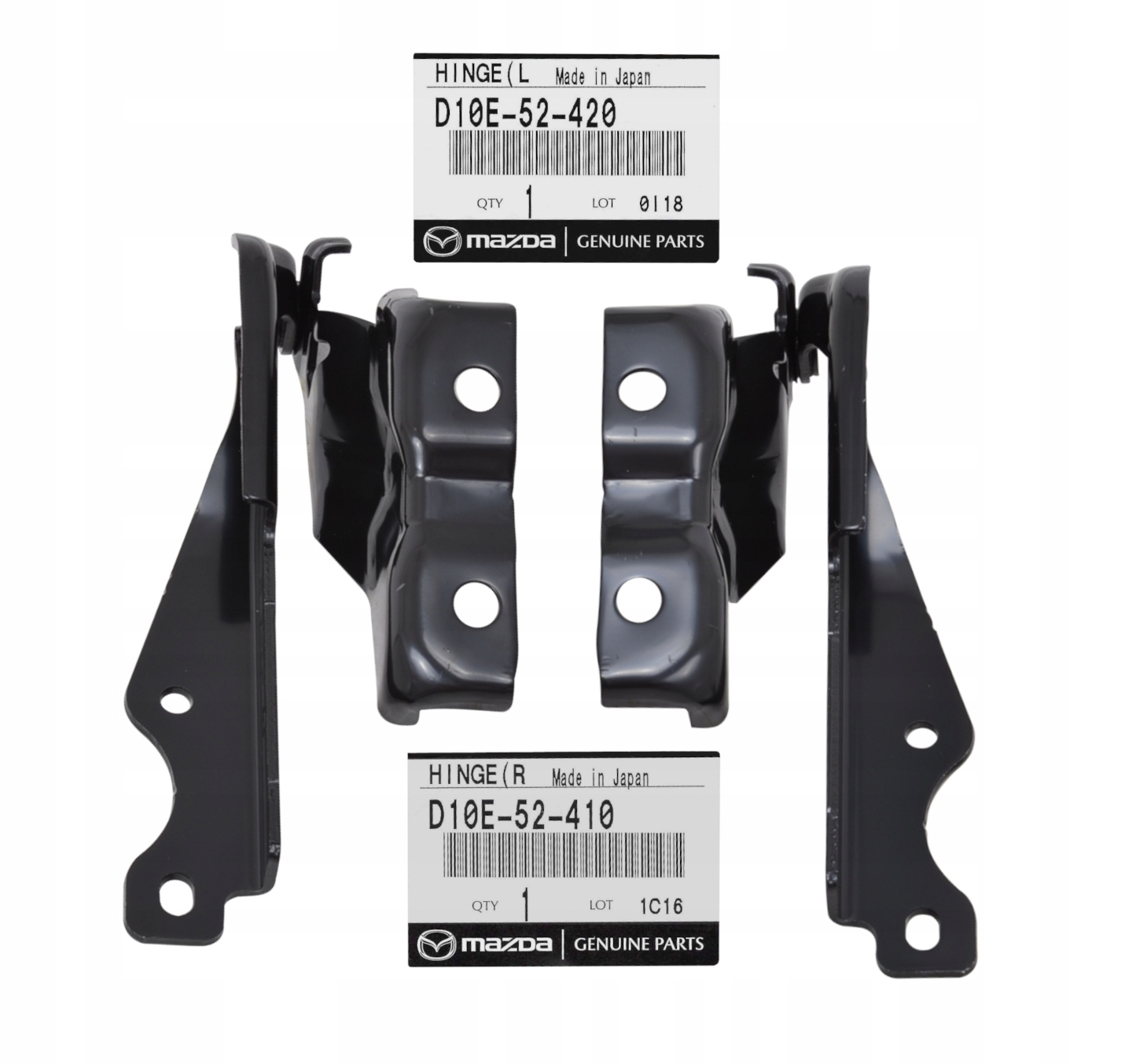 Zawias maski lewy + prawy MAZDA CX-3 DK 2015- OE