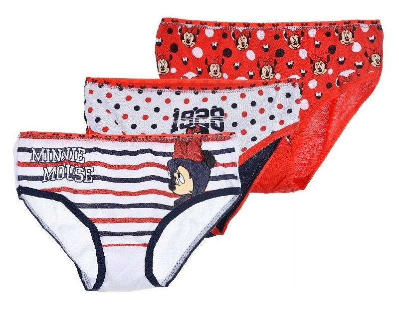 

Komplet majtek dla dziewczynki Myszka Minnie