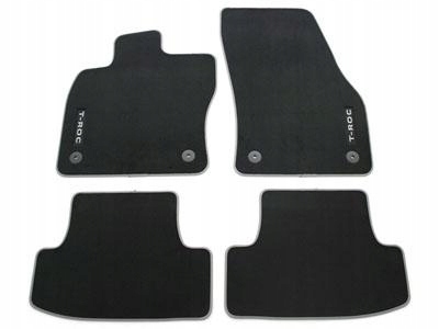 OE VAG ВЕЛЮРОВЫЕ КОВРИКИ KPL VW T-ROC 2018-