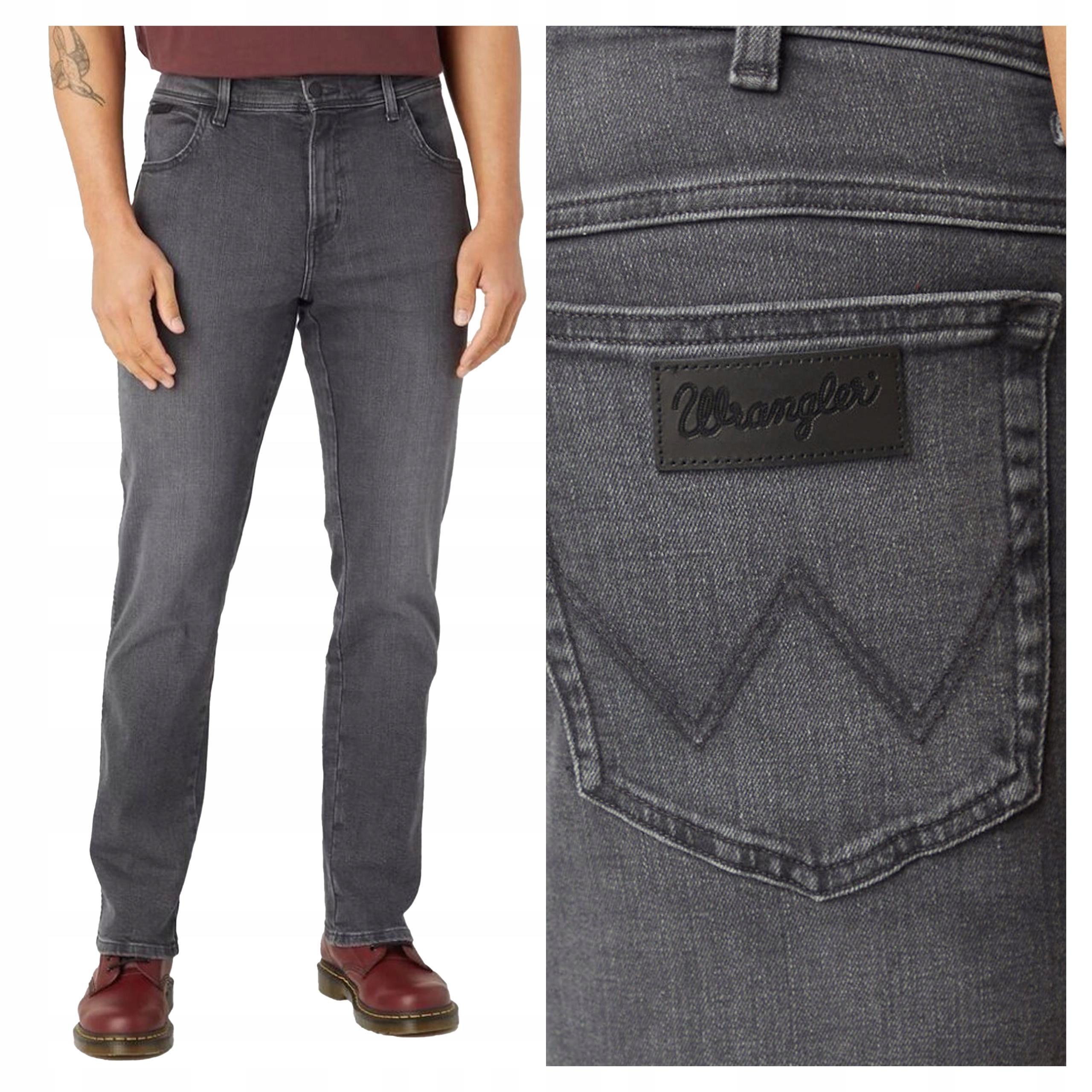 Pánské jednoduché džínové kalhoty Wrangler Texas 34/32