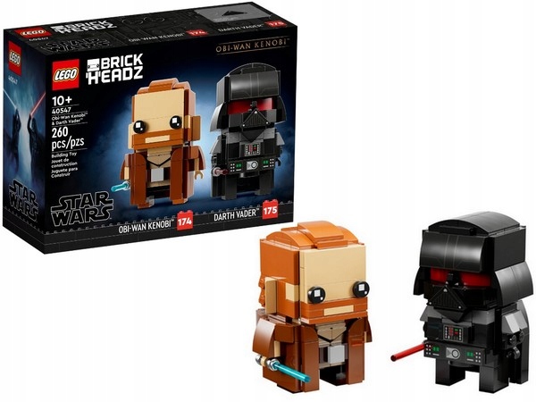 Lego BrickHeadz 40547 Obi-Wan Kenobi a Darth Vader
