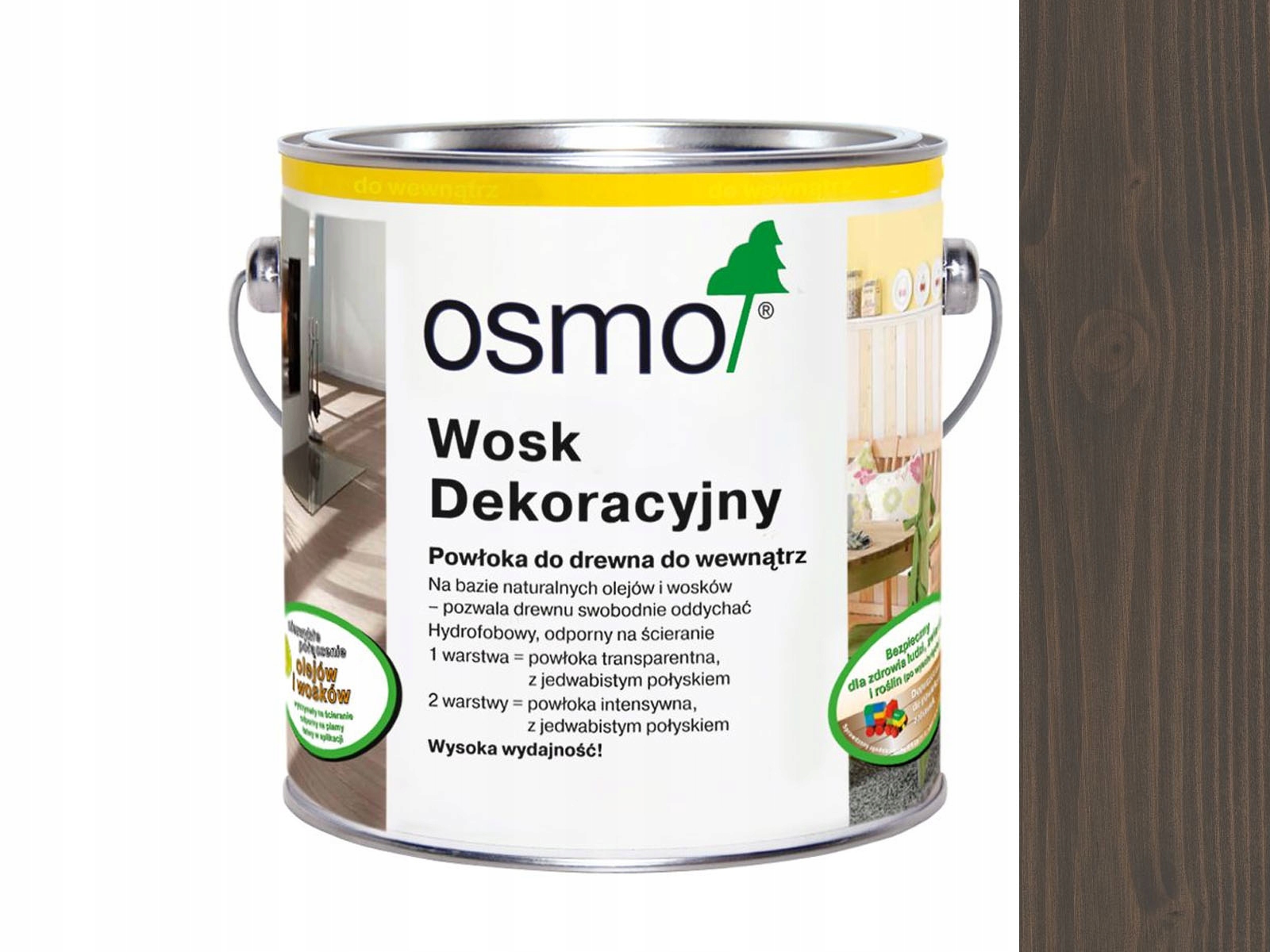 

Osmo 3118 wosk dekoracyjny Granitowy Szary 125ml