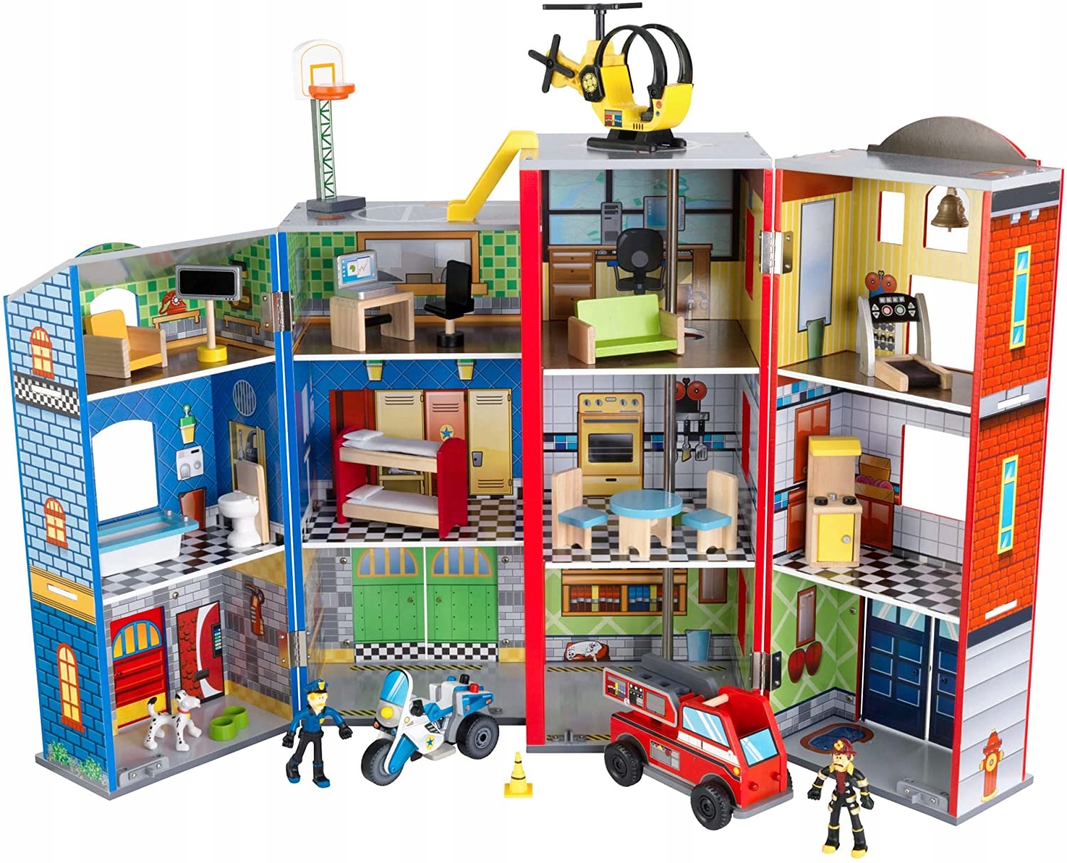 

Kidkraft 63239 Everyday Heroes Remiza strażacka
