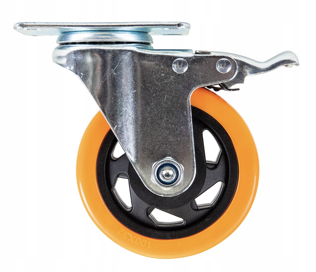 KÓŁKA TRANSPORTOWE ZESTAW 4SZT 100 460KG Z BLOKADĄ KOŁA DO DUŻYCH OBCIĄŻEŃ EAN (GTIN) 4125129746