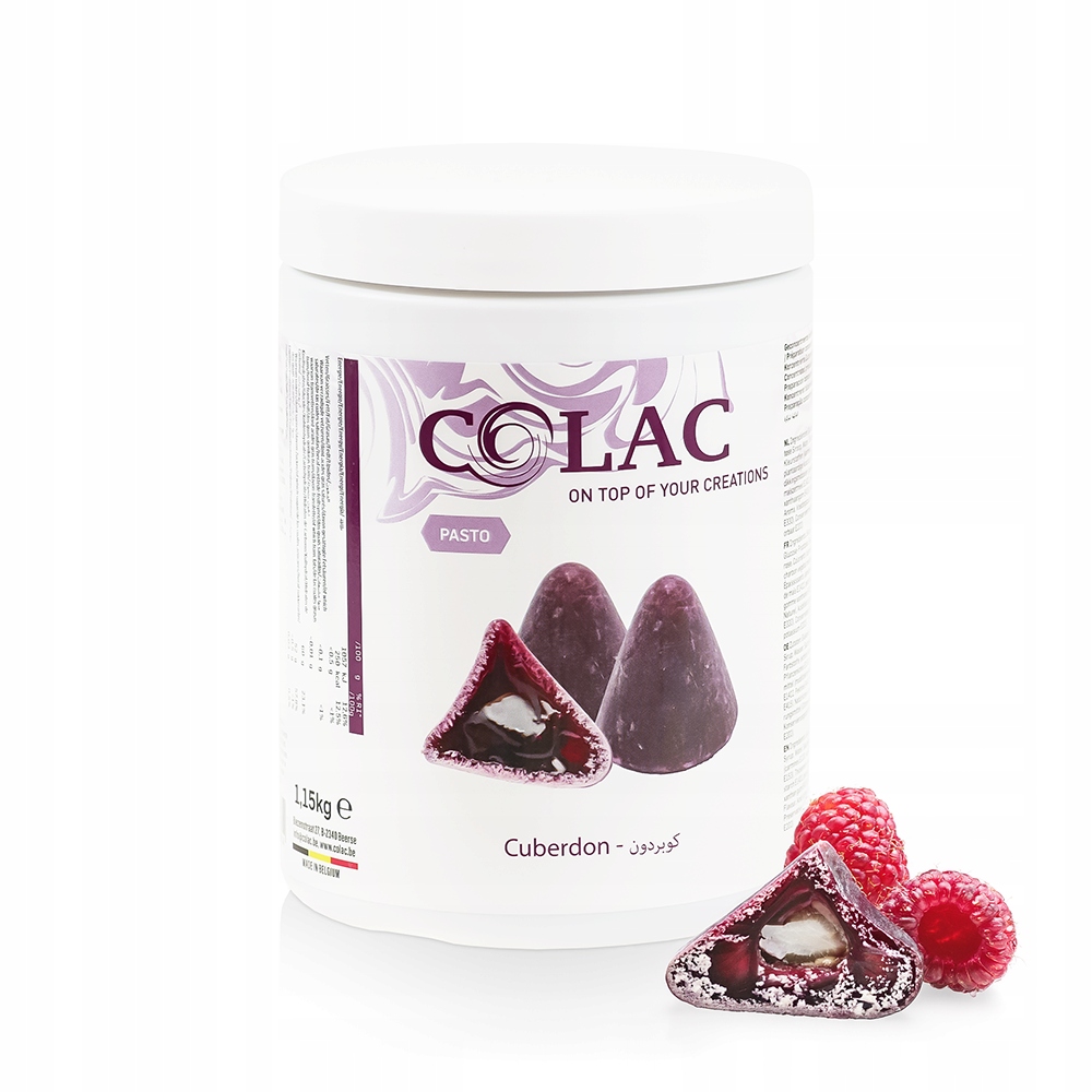 Levně Cuberdon Cukrová malina Pasta na zmrzlinu a dezerty 1,15 kg