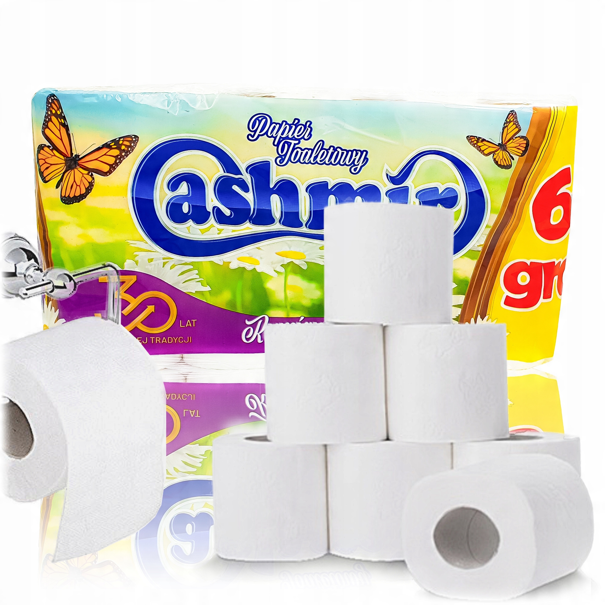 

Papier Toaletowy Rumiankowy 2 Warstwowy Zbity 8szt