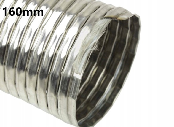 Hadice z nerezová ocel s těsněním 650st fi 160 mm