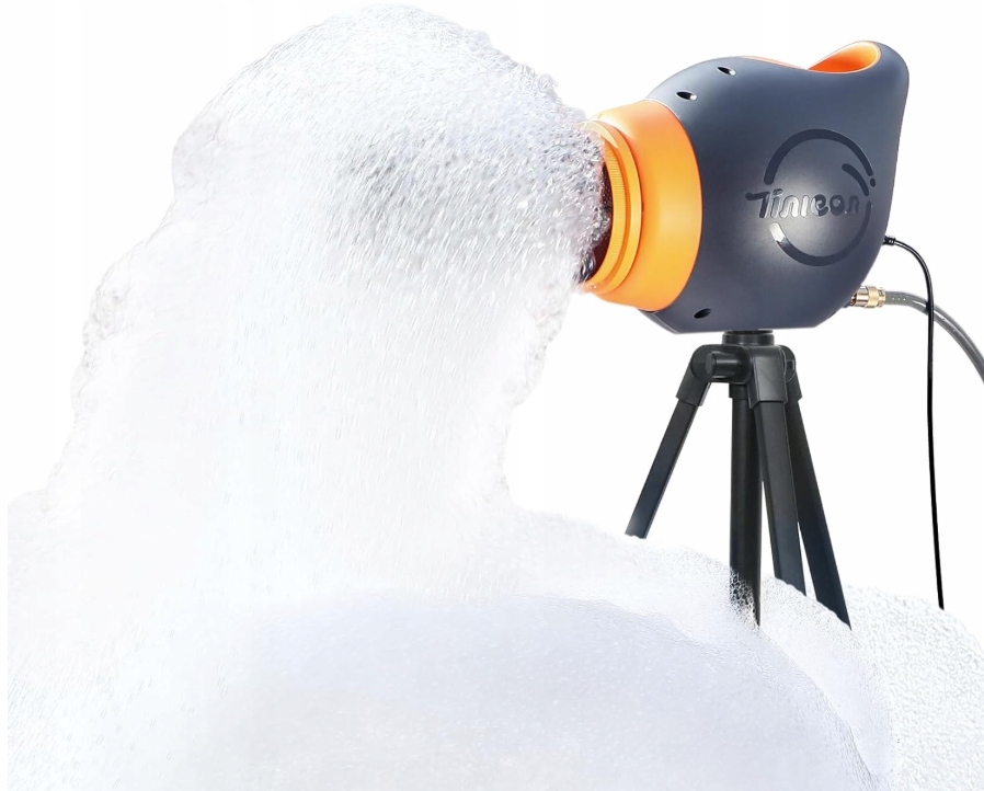 Tinleon Přenosný stroj na pěnu – Nezapomenutelná zábava na léto!