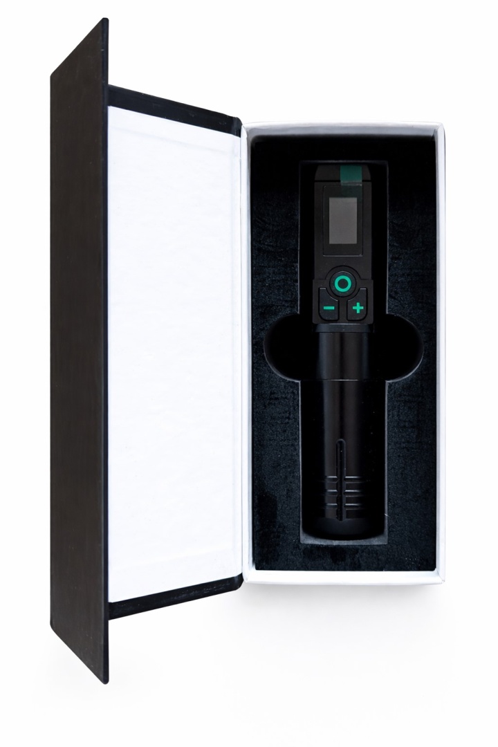 Bezdrátový Tetovací Strojek Tattoo Černý Pouzdro