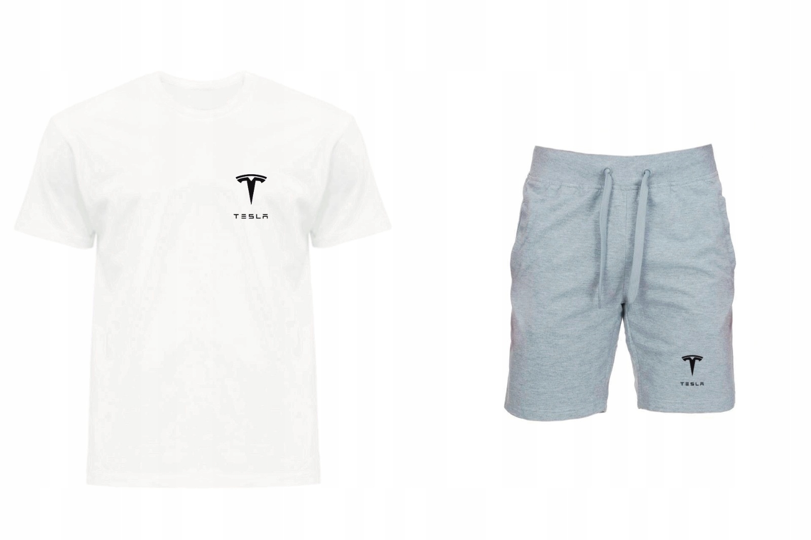 Komplet Tričko Kraťasy Tesla Pánské XL