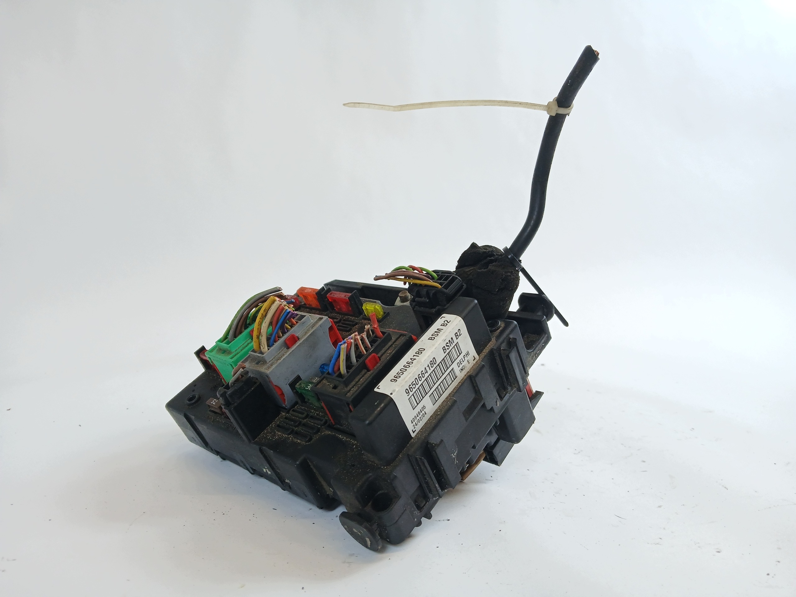 PEUGEOT 307 fuse box BSM 9650664180
