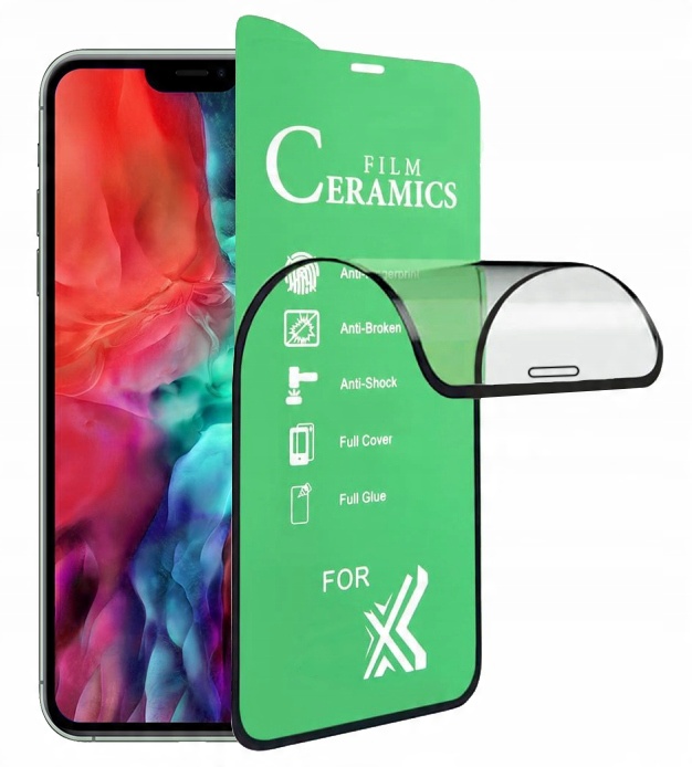 

Szkło do iPhone 12 12 Pro Hybrydowe na cały ekran