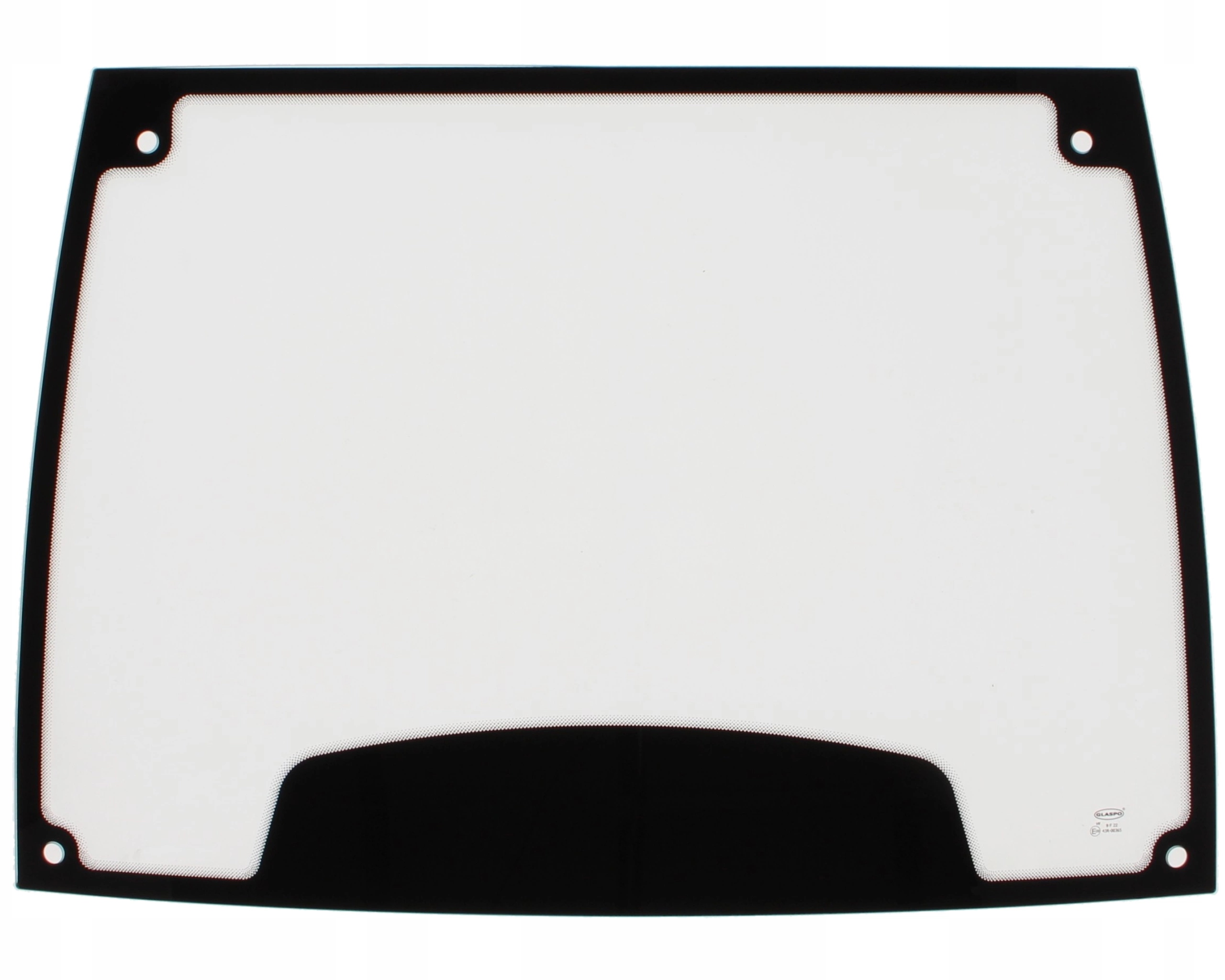 sklo Ursus -360 C380 C-382, C-392 C-3110 přední