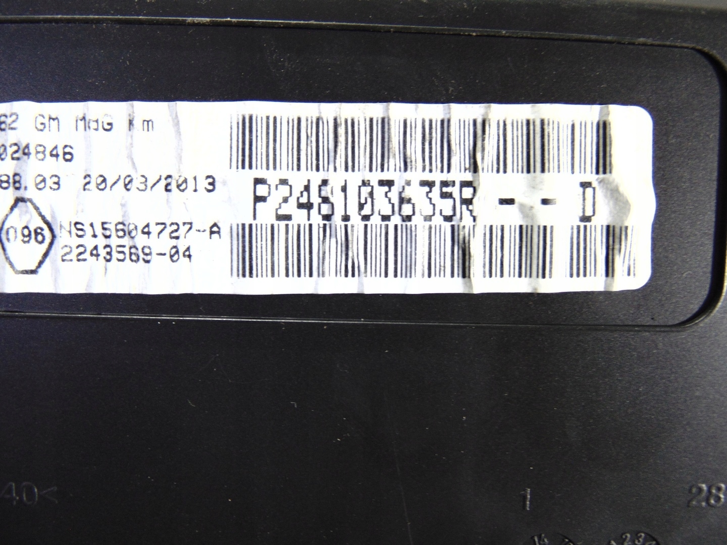 спидометр renault oe 248103635R