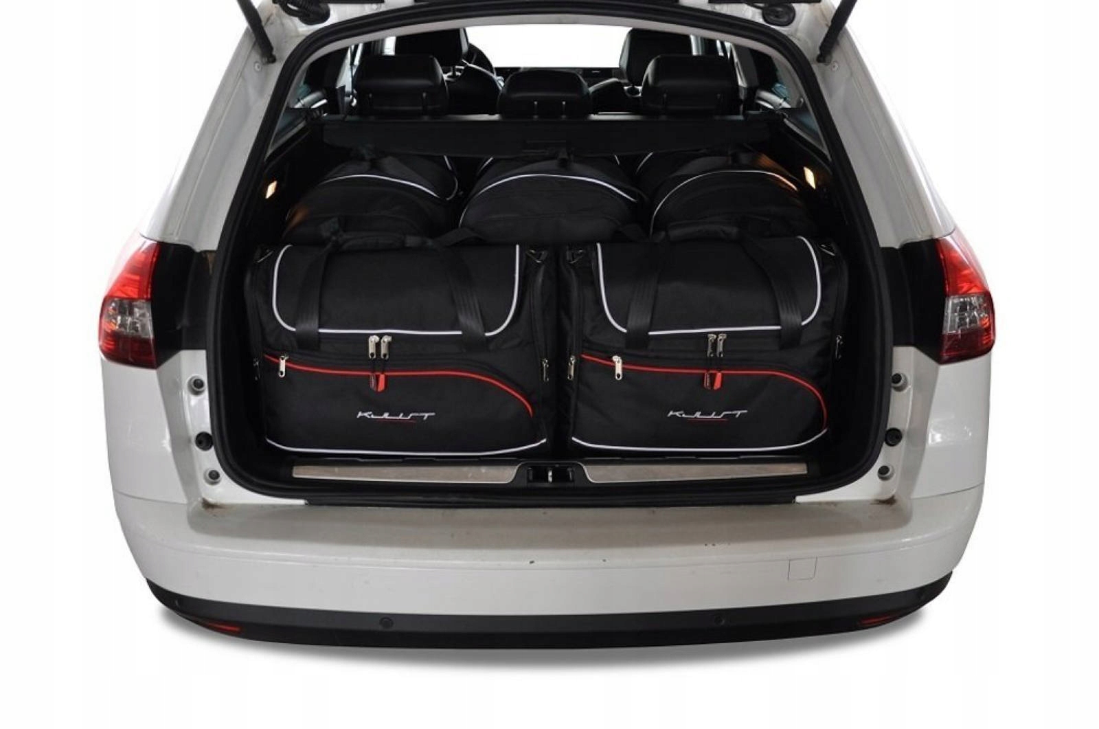 J&j Automotive Sada 5ks cestovných tašiek Aero pre Citroen C5 Tourer 2008-
