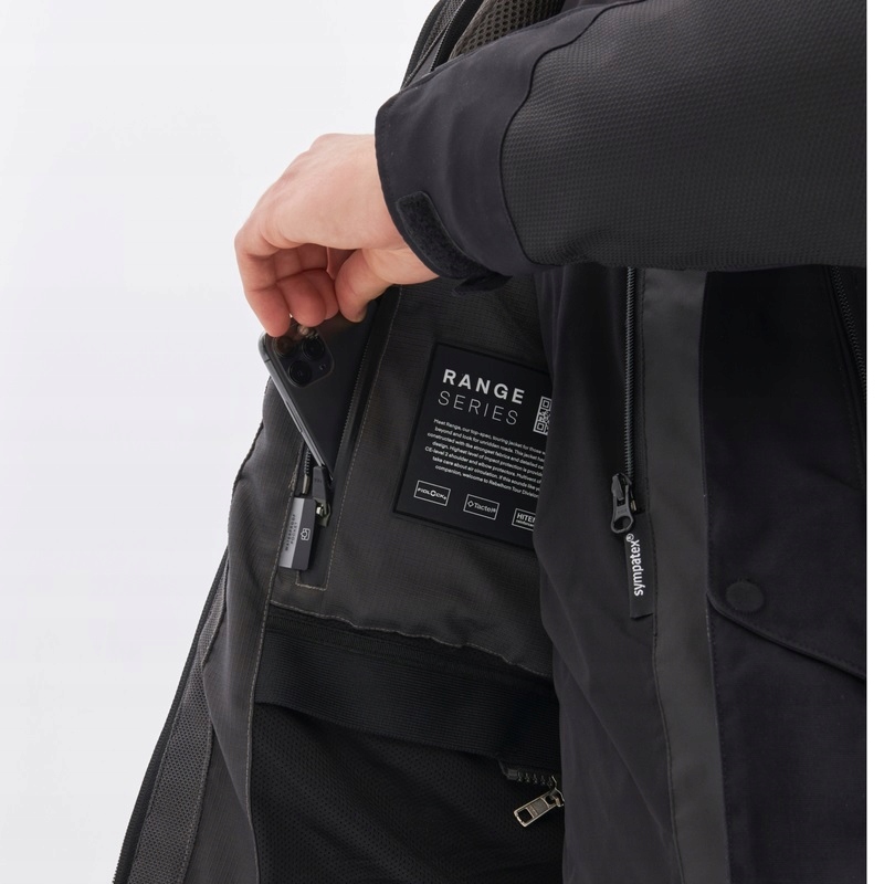 Kurtka Tekstylna Rebelhorn Range Black Rozmiar XS