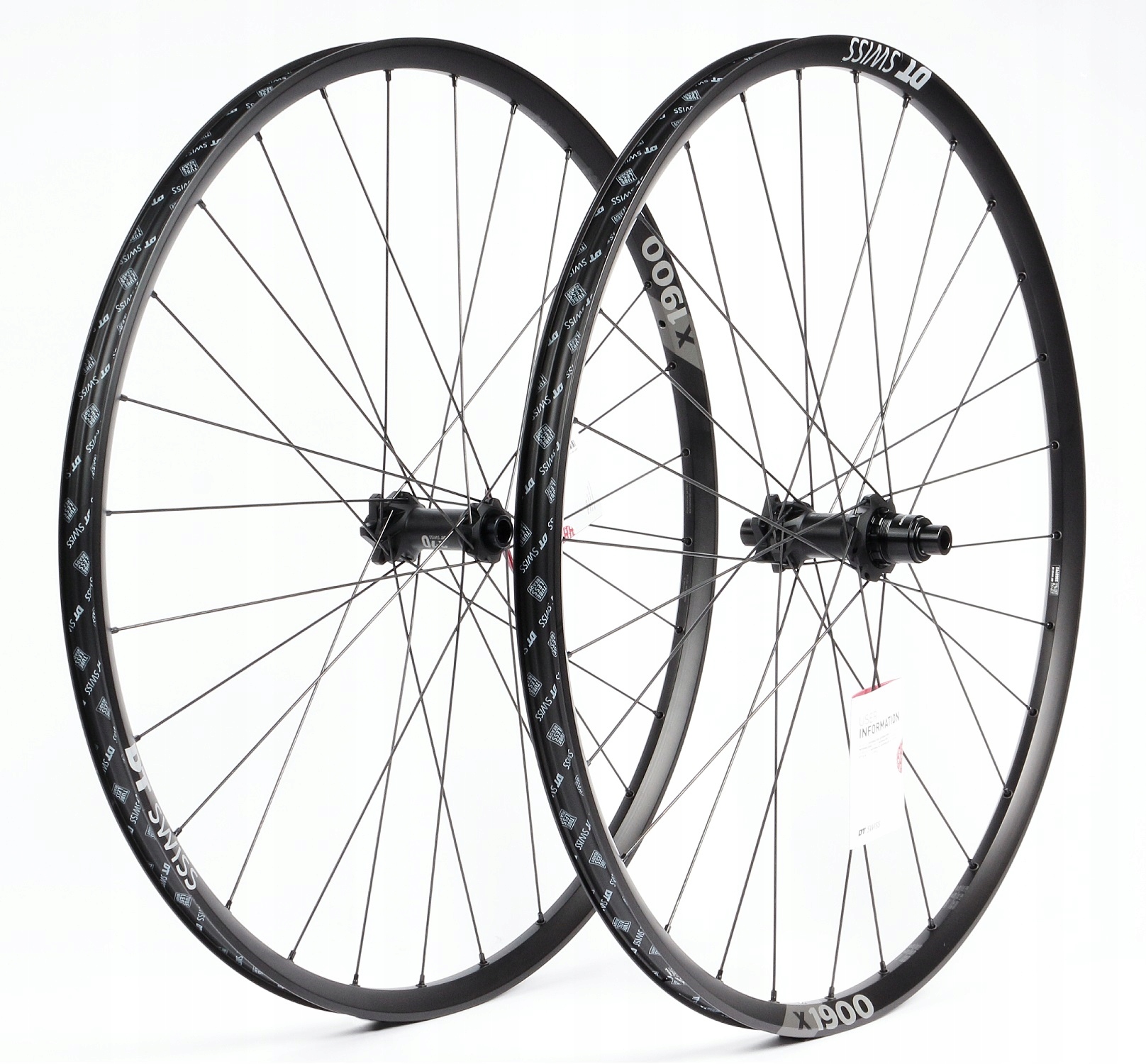 Koła 29 Dt Swiss X1900 Spline 25 Piasty 370 Boost 6 Otworów