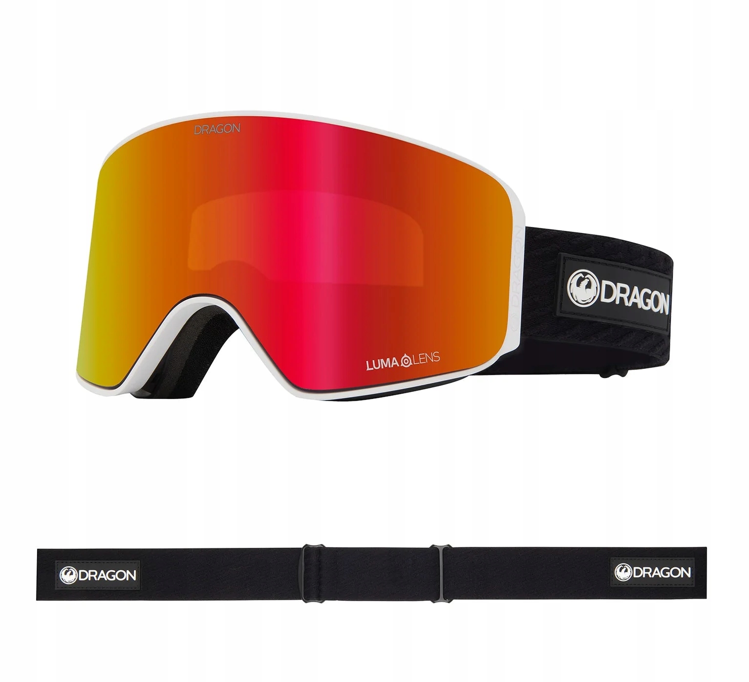 Snowboardové brýle Dragon Nfx Mag Otg Icon Red Ion Light Rose