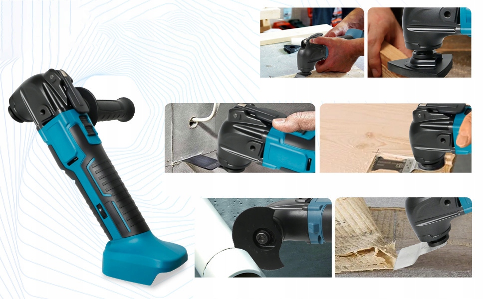 NARZĘDZIE URZĄDZENIE WIELOFUNKCYJNE SZLIFIERKA OSCYLACYJNA AKUMULATOROWE Kod producenta 6TL0646DG