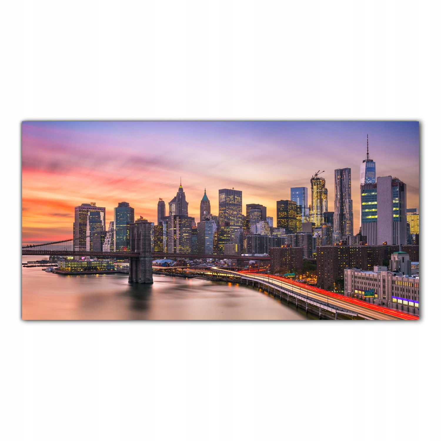 New York Mesto 120x60 Panel nad pracovnou doskou do kuchyne