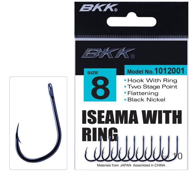 Haczyk Bkk Iseama With Ring Nr.5 Bn torebka 10