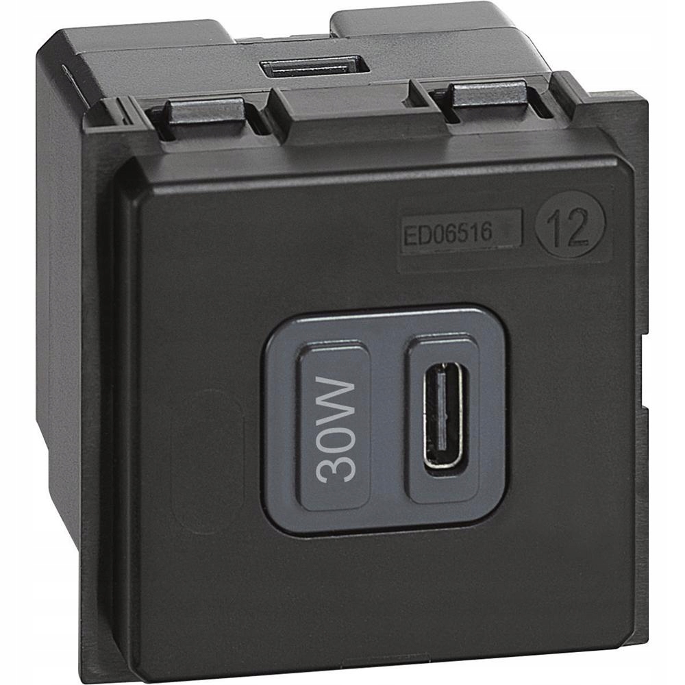 Nabíjačka Living Now Usb C/30W Bticino K4288C2