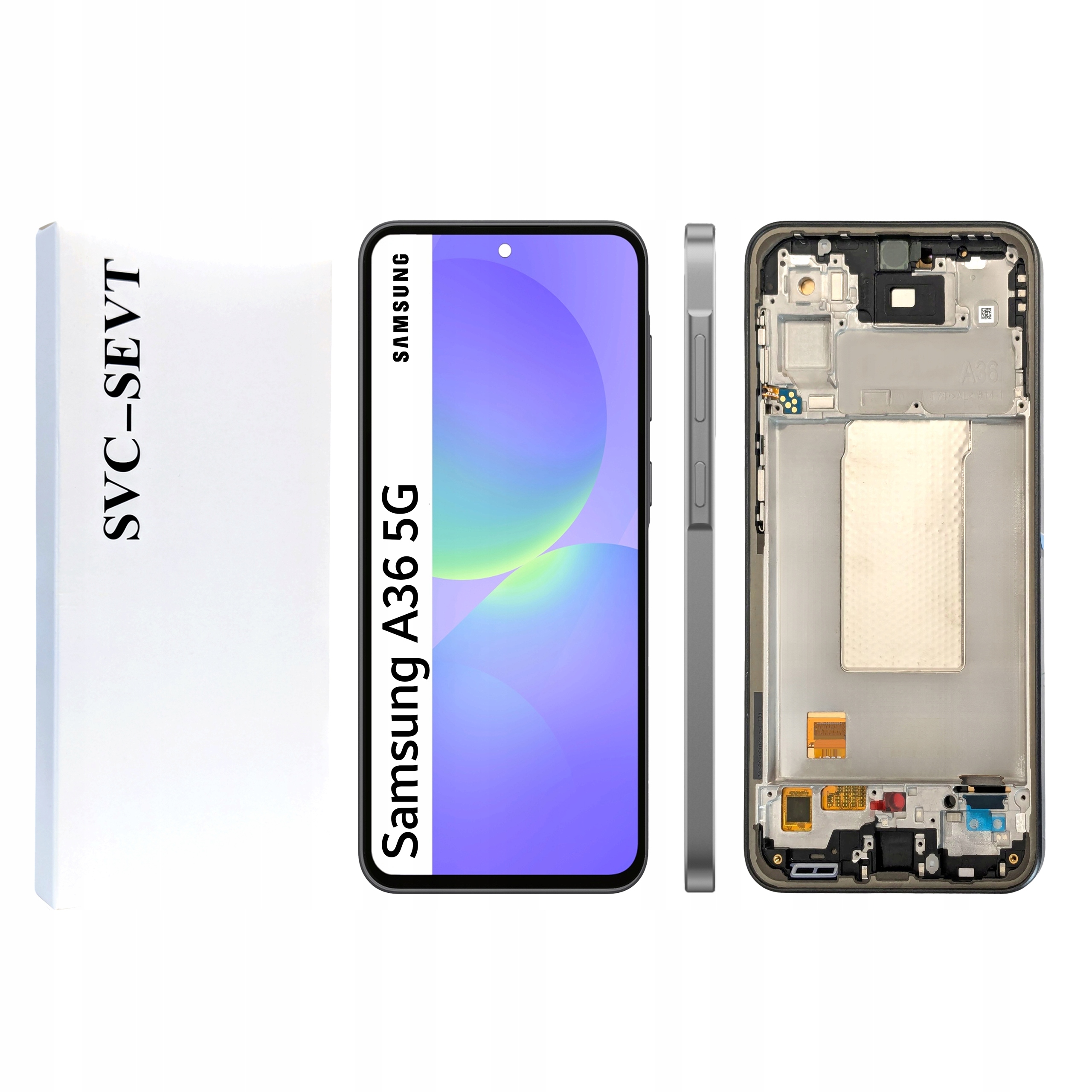 Displej s rámčekom pre Samsung A36 Originál Zila Display Panel LCD