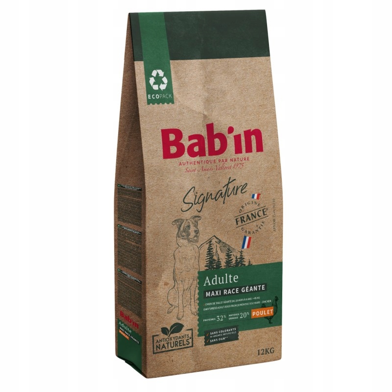 Bab'in Signature Giant Adult pro psy obřích plemen 12 kg