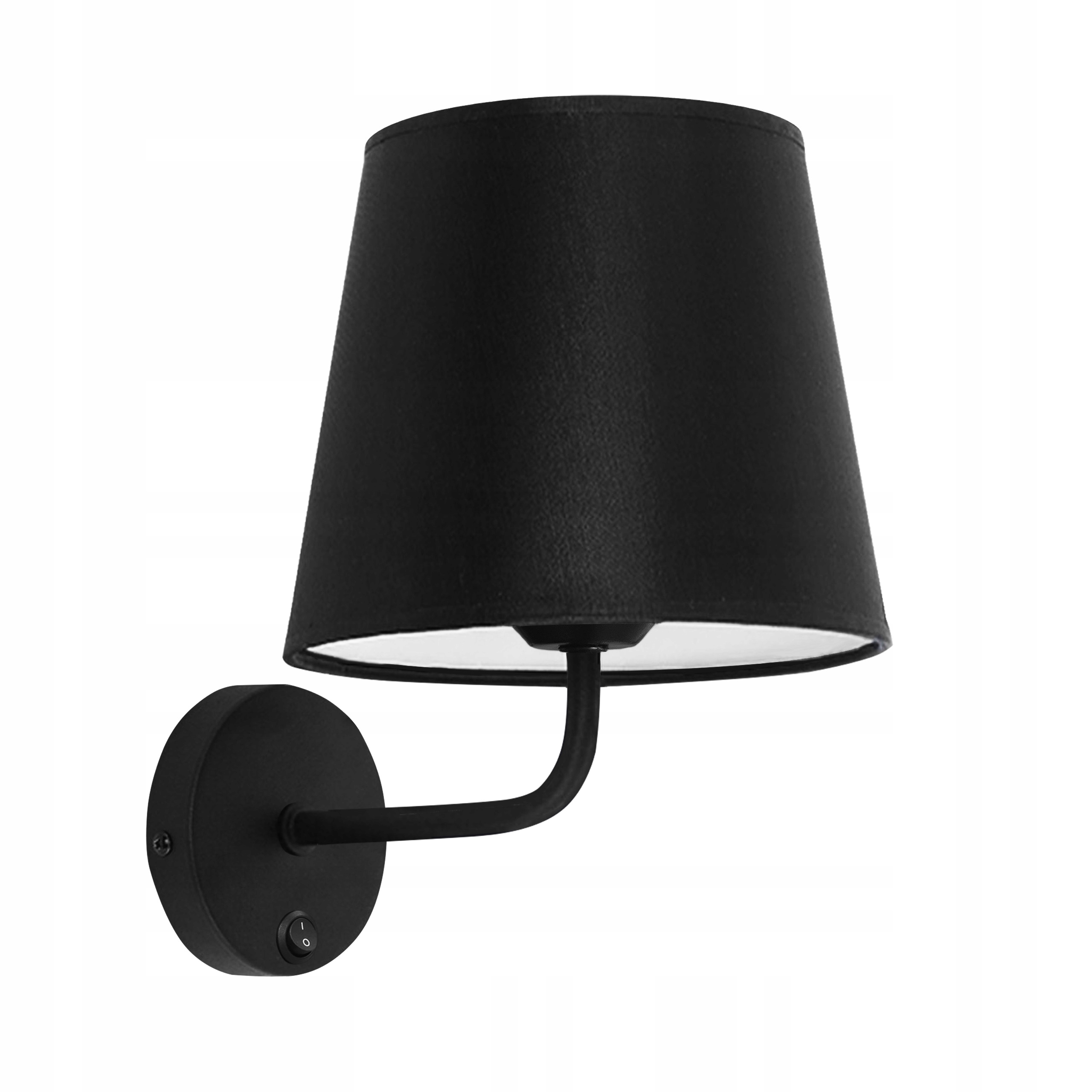 Černé minimalistické nástěnné svítidlo v moderním stylu Toolight