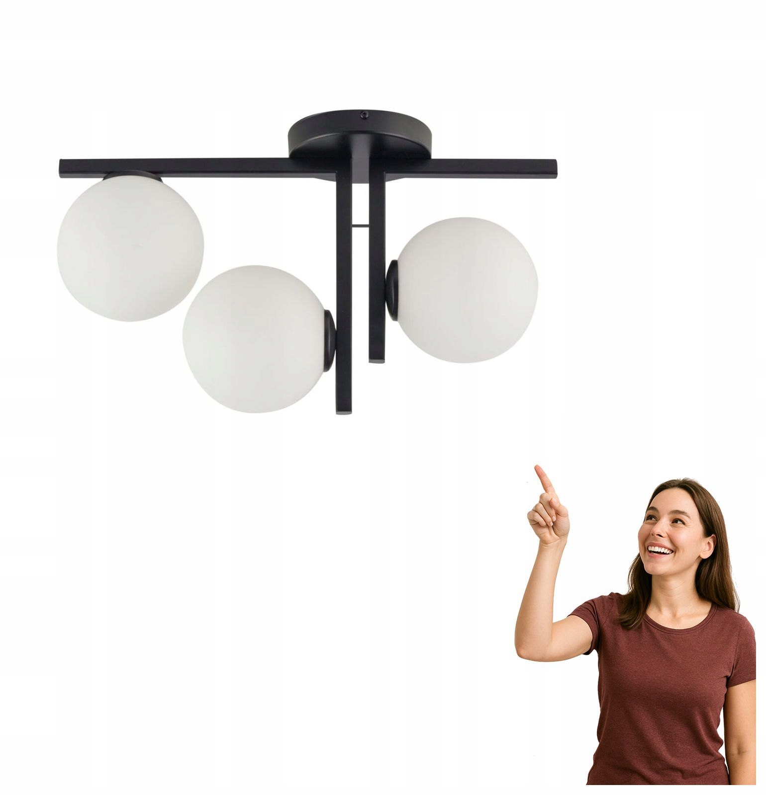 Stropná lampa Andy 3 33286 Sigma Lighting