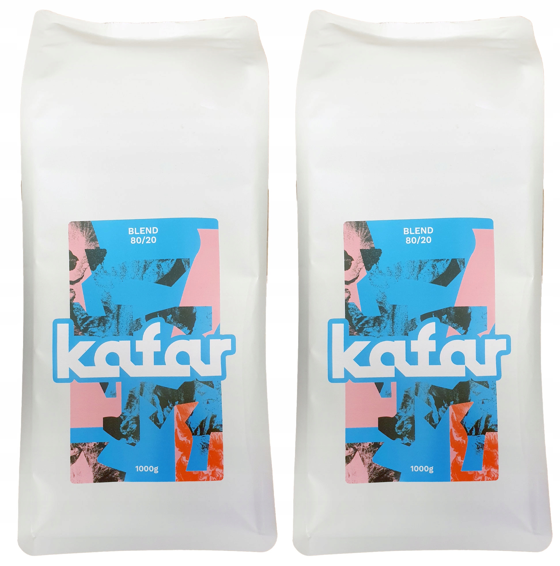 2x Kawa Ziarnista Kafar Specialty Blend Espresso 1KG 80 Arabica 20 Robusta
