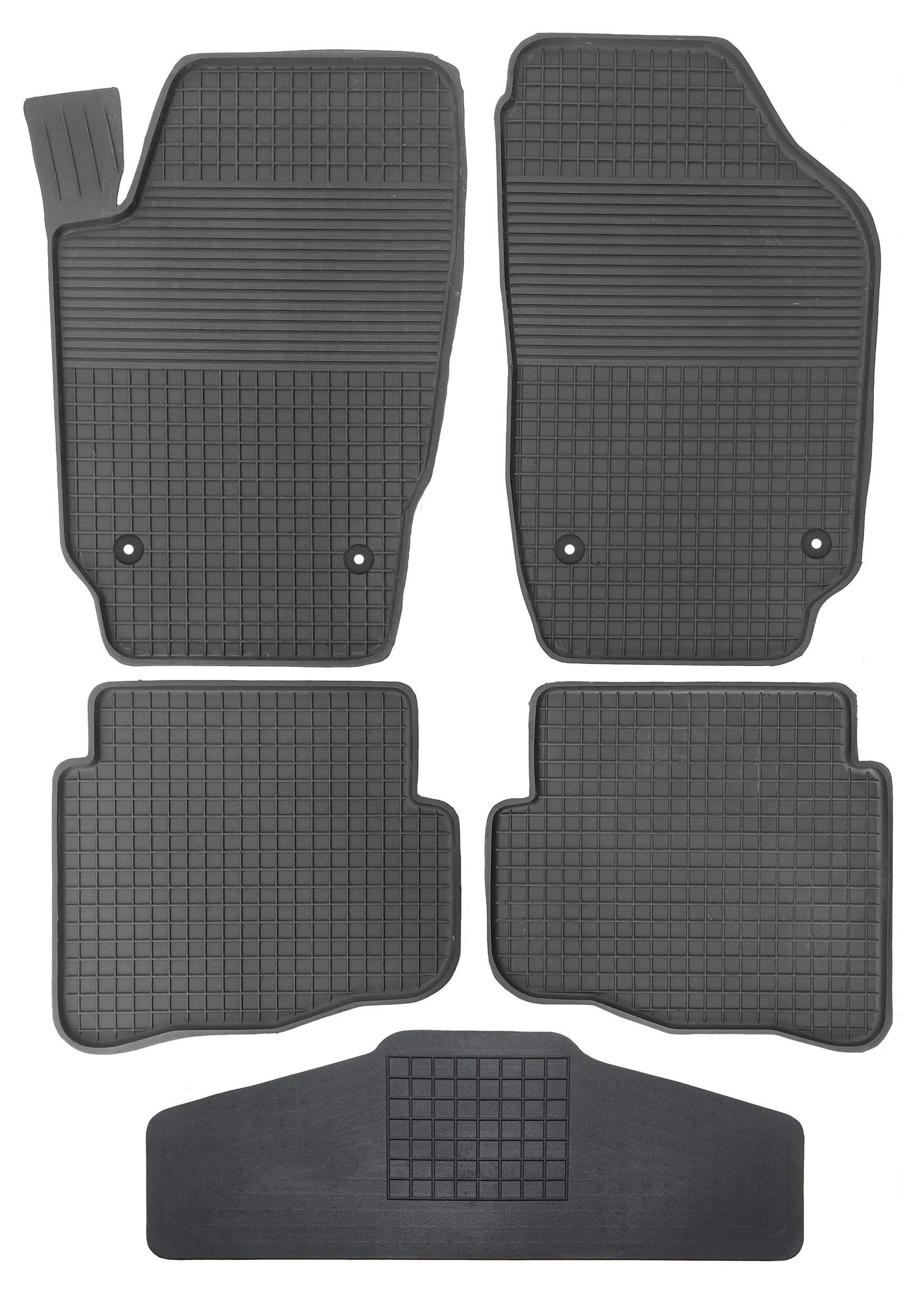 VW POLO IV 2001-2009 Dywaniki samochodowe + OSŁONA