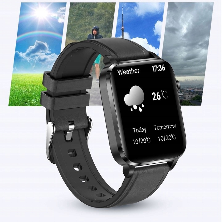 ZEGAREK KARDIOWATCH POMIAR CUKRU GLUKOZA LASER TER. CIŚNIENIOMIERZ POL MENU Transmisja danych brak