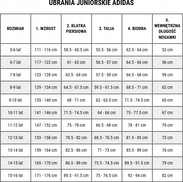 BLUZA DLA DZIECI ADIDAS TIRO 23 COMPETITIO r 116cm Rozmiar 116