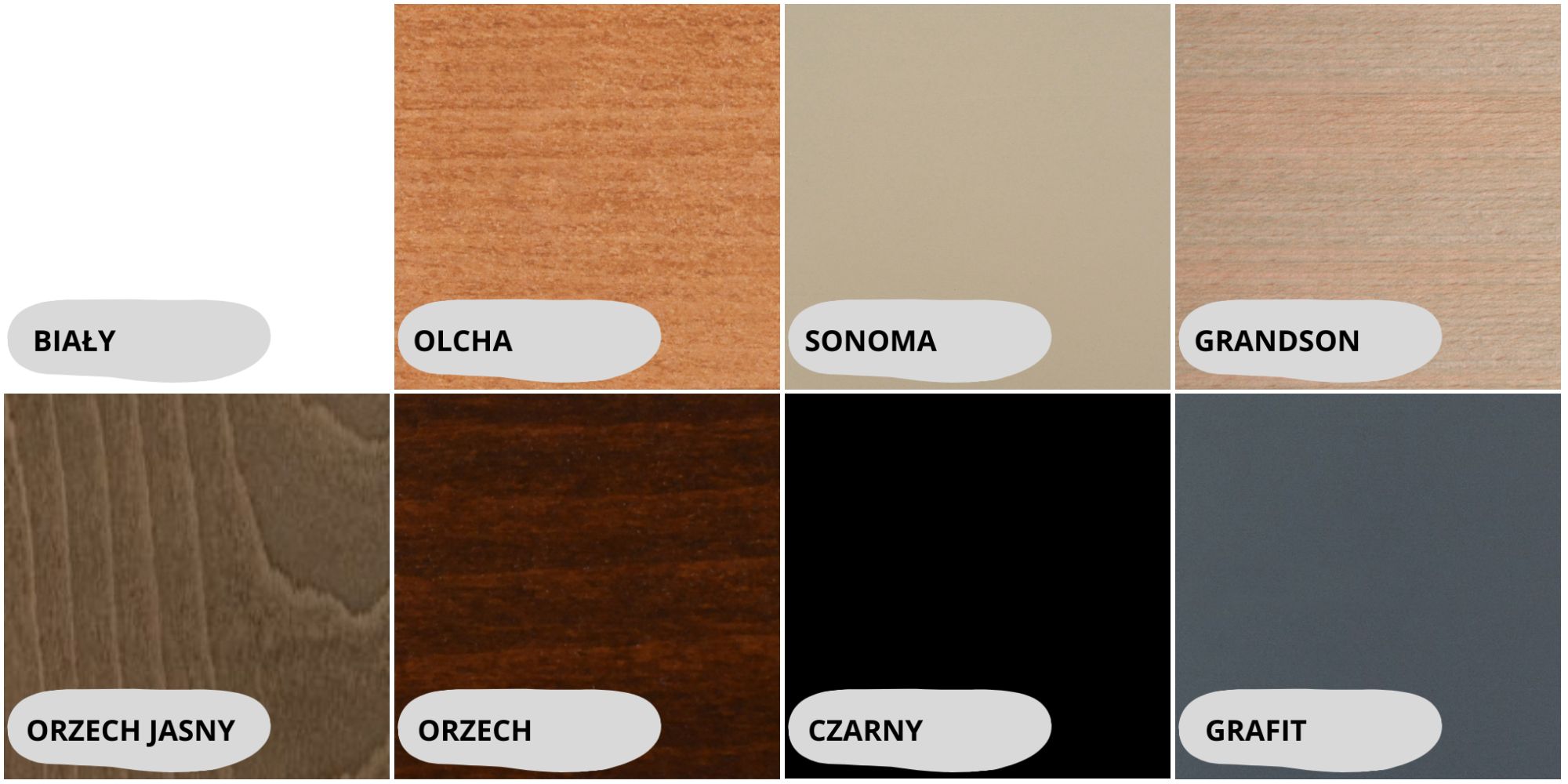 4 krzesła Bos 7 + rozkładany stół Modena 1 Liczba krzeseł w zestawie 6