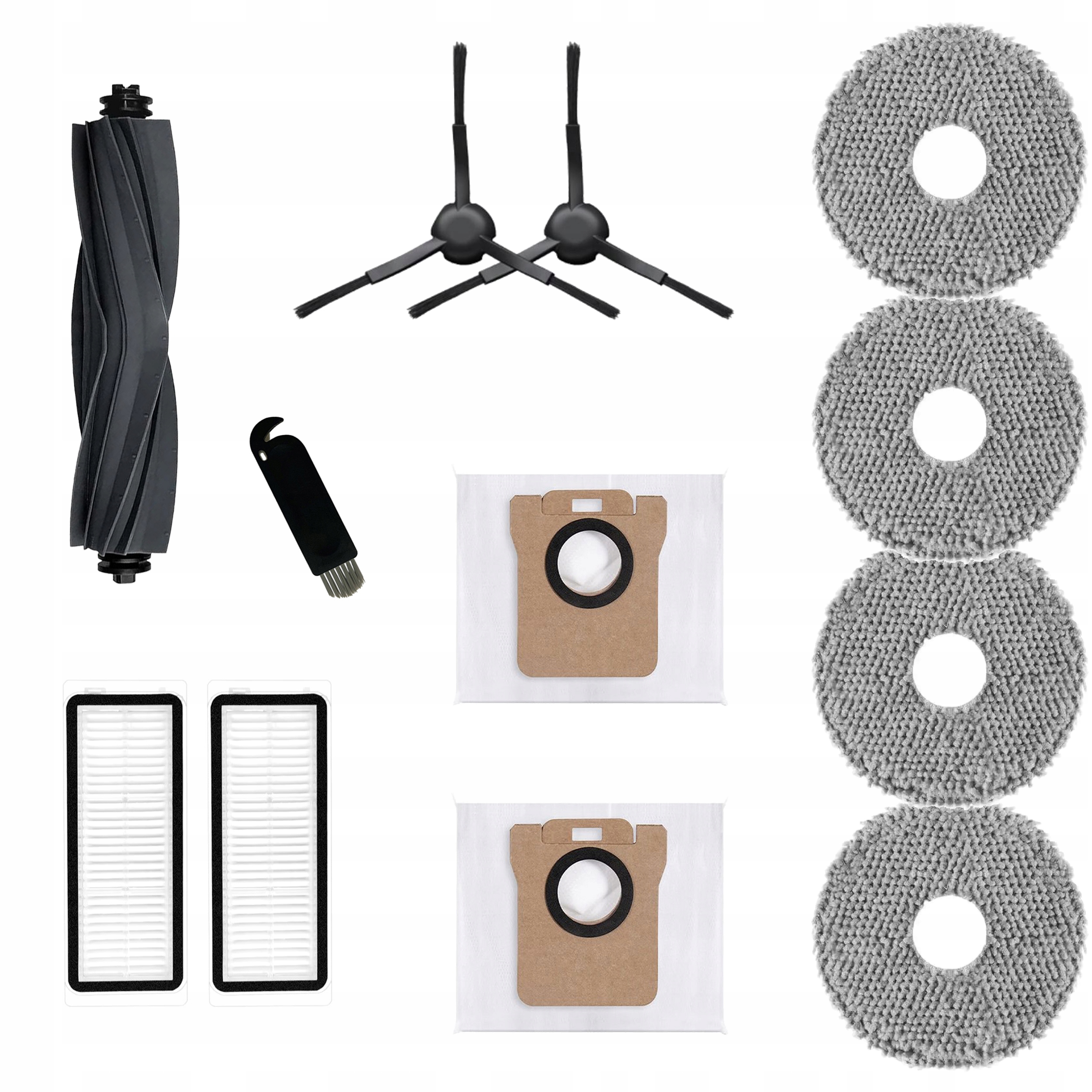 Zestaw Filtry Szczotki Mopy Worki do Dreame L20 Ultra Complete, L30 Ultra