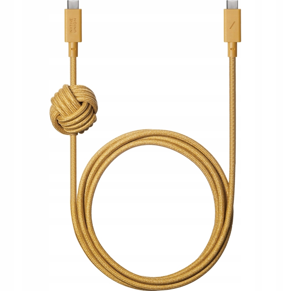 Kabel Usb-c Pd 240W, Native Union Anchor, 3 m, pleciony długi szybki mocny