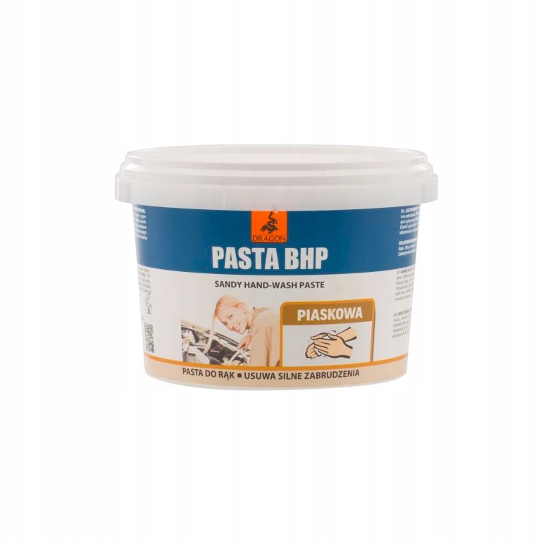 

Pasta Bhp Piaskowa Do Mycia Rąk 0,5KG Dragon
