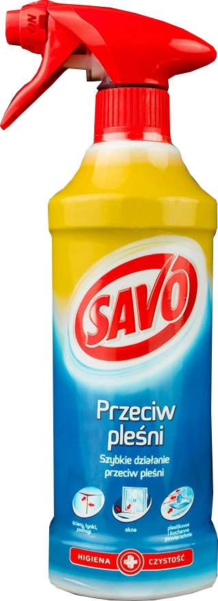 

Savo Dezynfekcyjny Sprey na Pleśń i Grzyby 500 ml