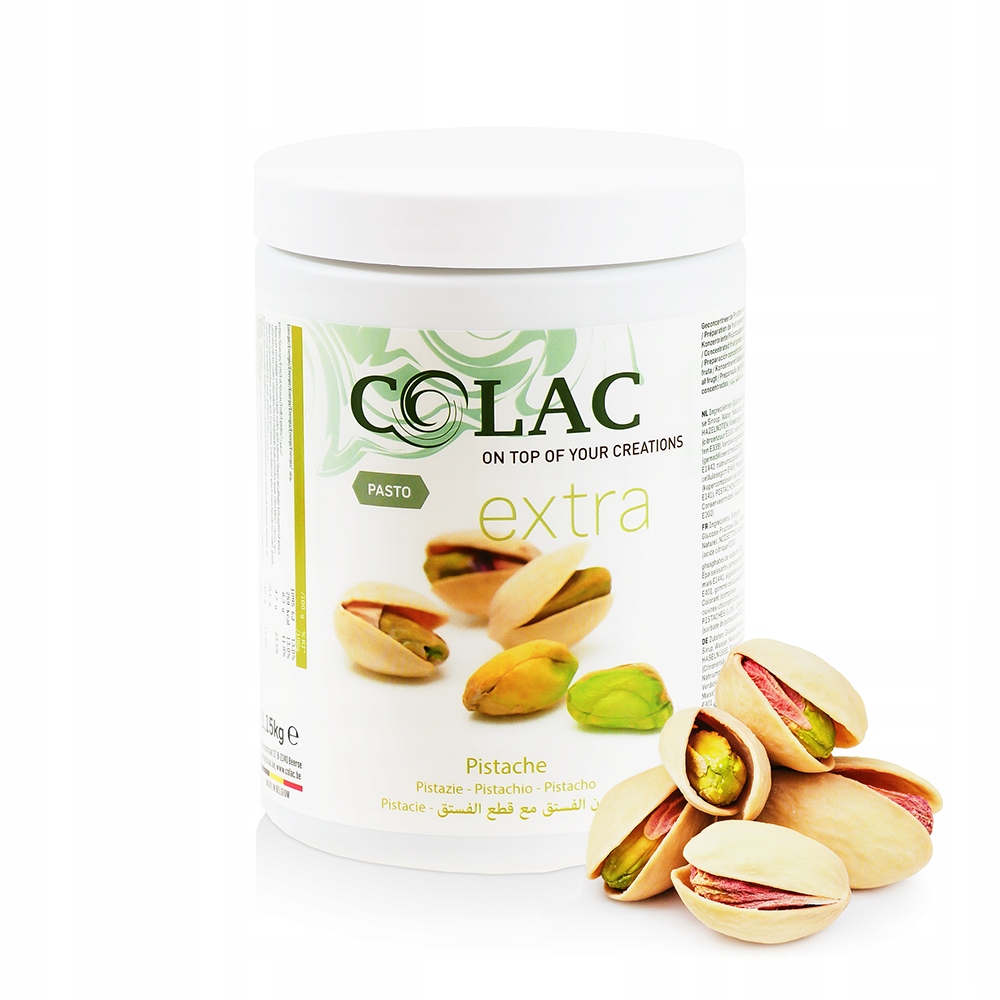 Levně Pistácie Extra – pasta na zmrzlinu a dezerty – 1,15 kg