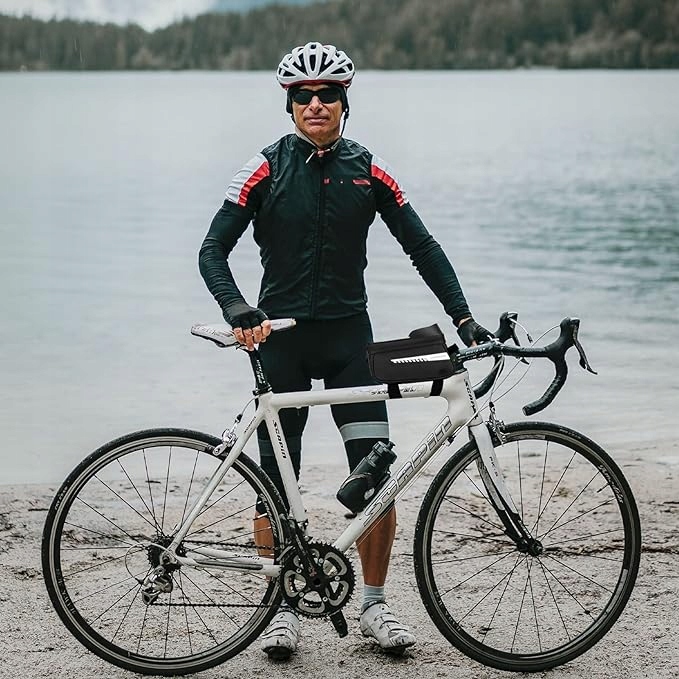 WODOODPORNA TORBA ROWEROWA POKROWIEC NA TELEFON UCHWYT NA ROWER SAKWA ETUI Materiał dominujący tworzywo sztuczne