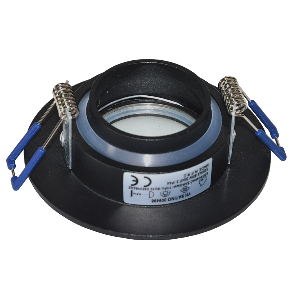 Oprawa hermetyczna RUCHOMA IP54 do LED GU10 230V okrągła czarna Marka Bowi