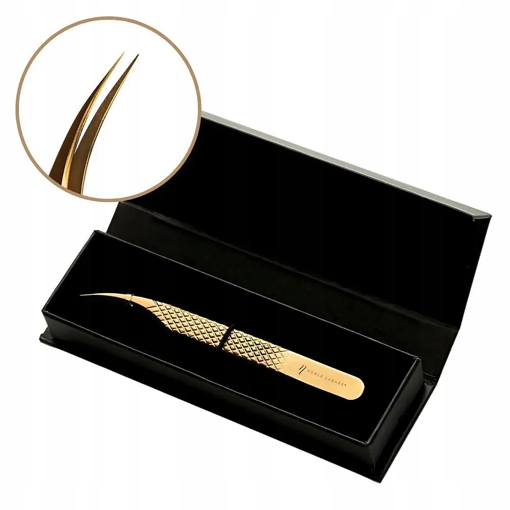 Pinzeta na řasy Noble Gold Pro 5