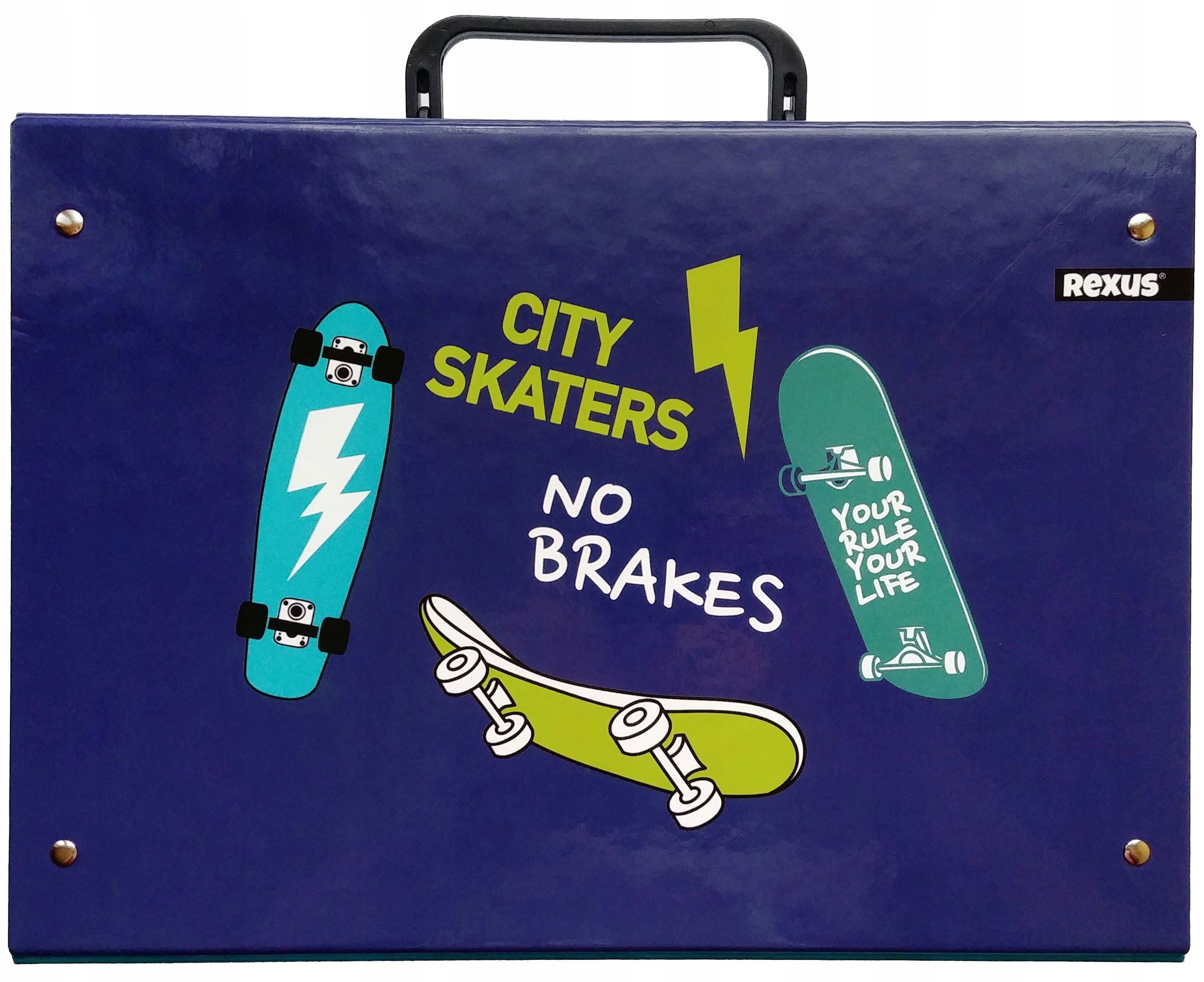 TECZKA Z RĄCZKĄ A4 DLA CHŁOPAKA DINOZAURY SKATE Marka Beniamin