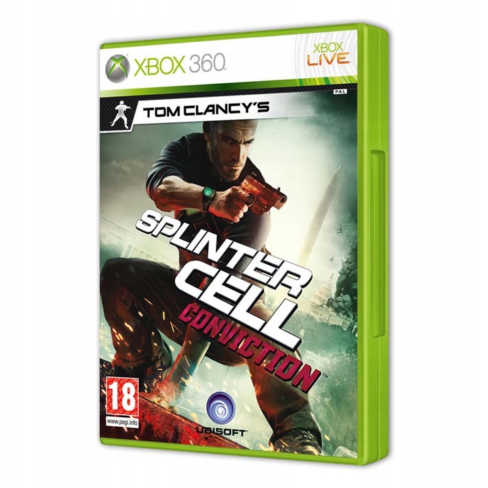 Tom Clancy's Splinter Cell: Conviction Xbox 360 pudełkowa
