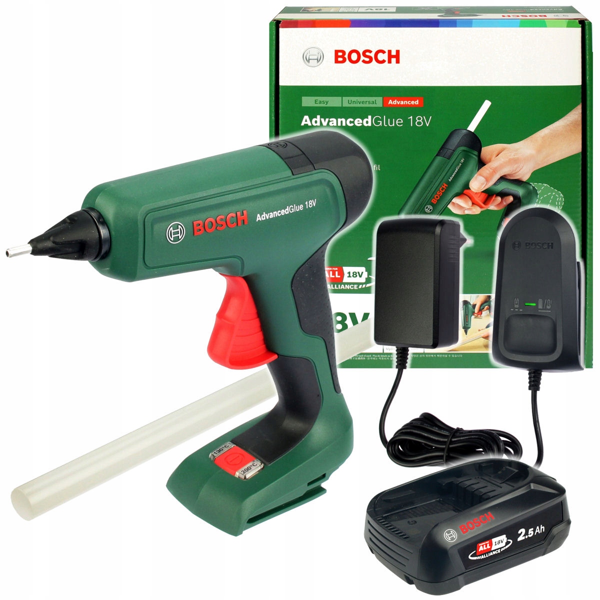 

Pistolet Do Kleju AdvancedGlue 18V Bosch 1x2,5Ah