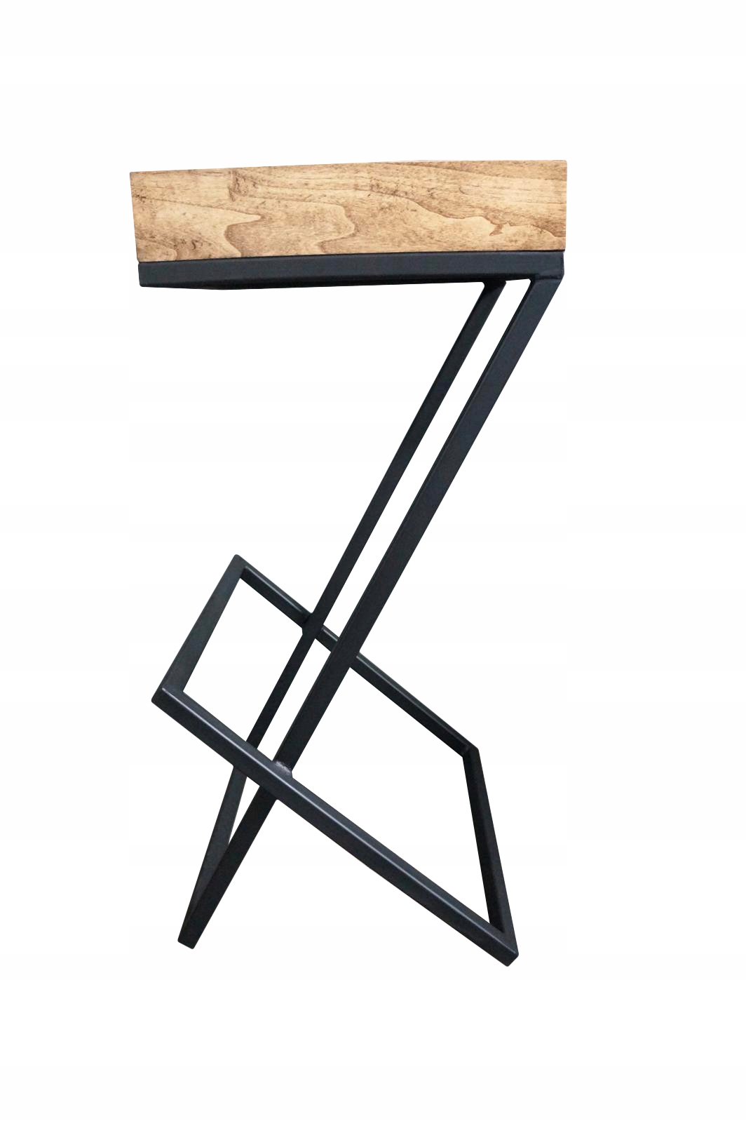 DREWNIANY HOKER LOFT 75 CM Kolor mebla orzech